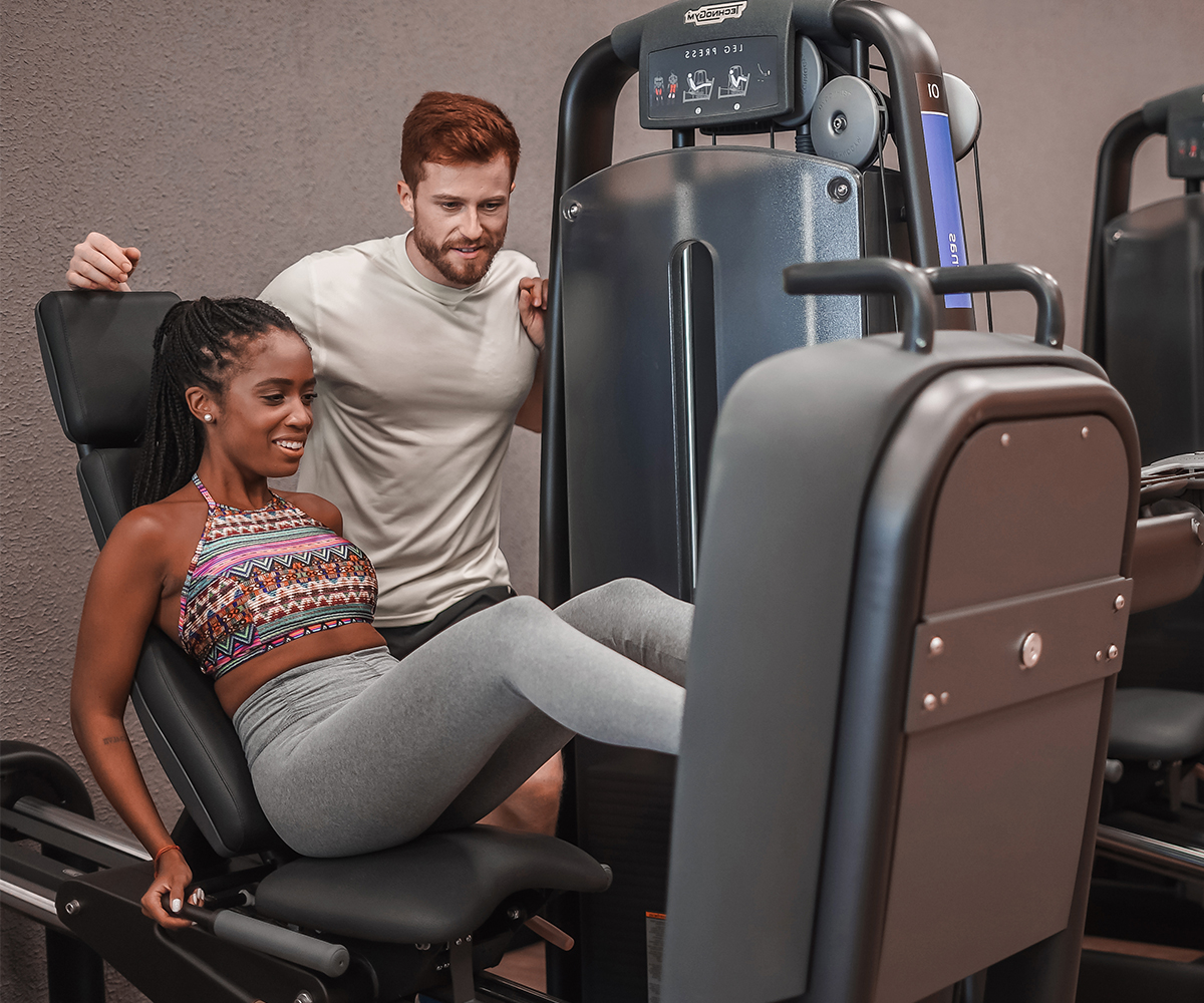 entrenamiento de pierna destacada