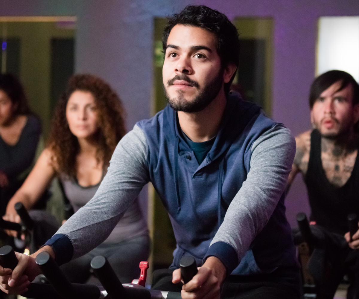 bicicleta elíptica destacda