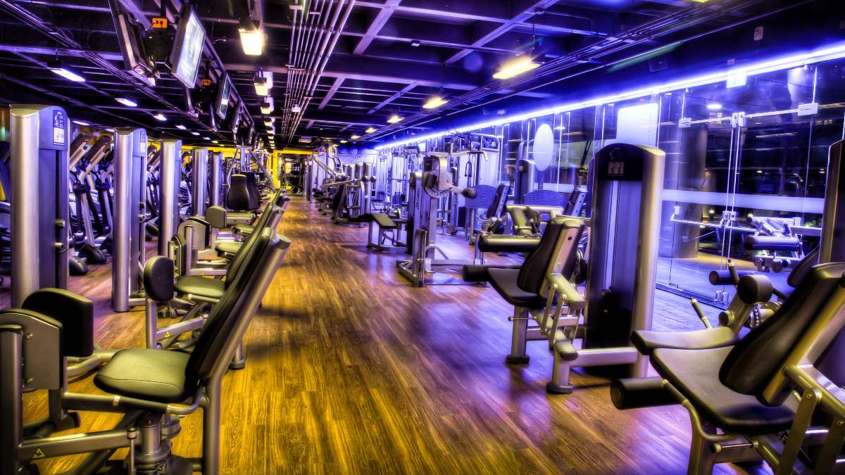 vista de uno de los gimnasios smart fit en la cdmx